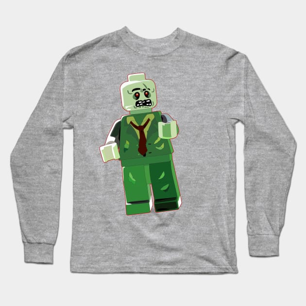 Zombie Long Sleeve T-Shirt by puppaluppa